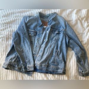 Levi’s denim trucker jacket 2XL women plus blue